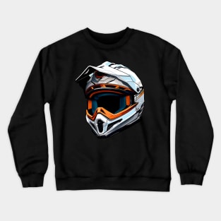 bike helmet design Crewneck Sweatshirt